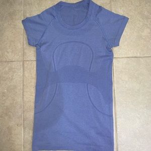 Lululemon blue swiftly tech t shirt